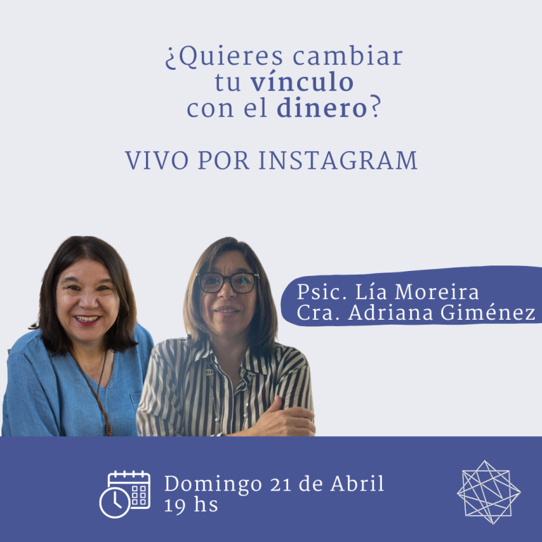 Crea otro vínculo con el dinero. Vivos por Instagram